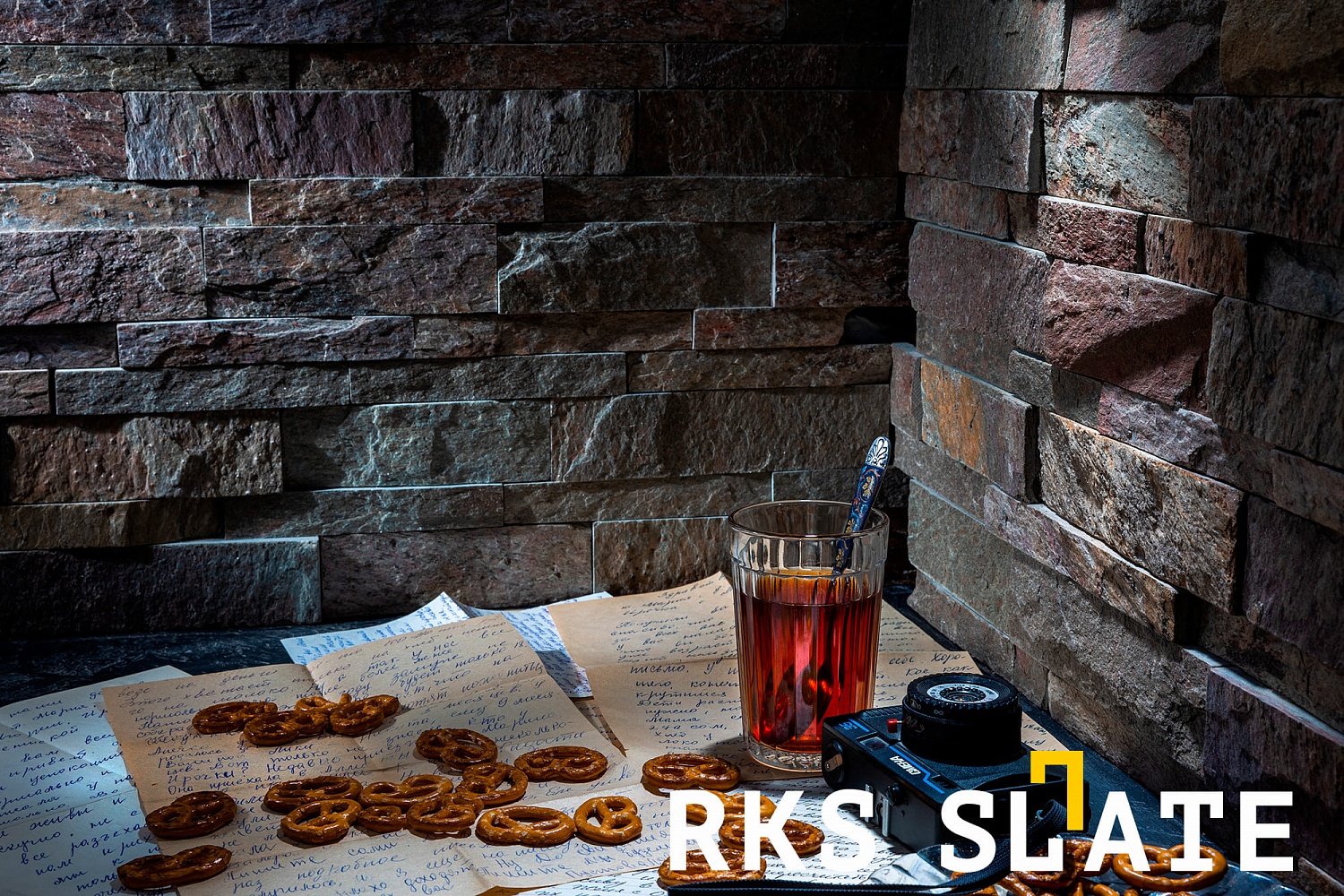 3D панели RKS SLATE Кварцит Golden Natural