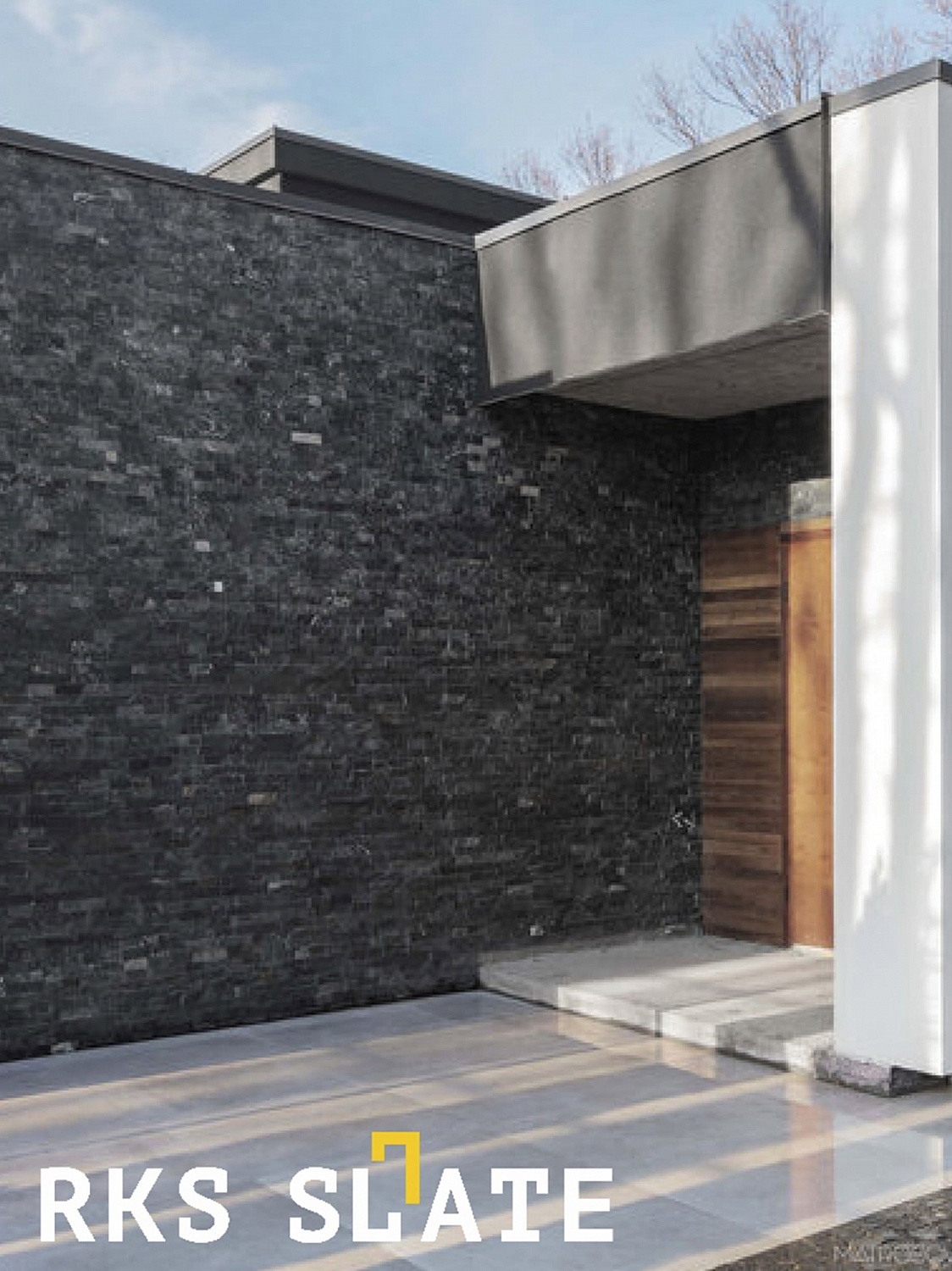 3D панели RKS SLATE Сланец Matt Black Slate Classic