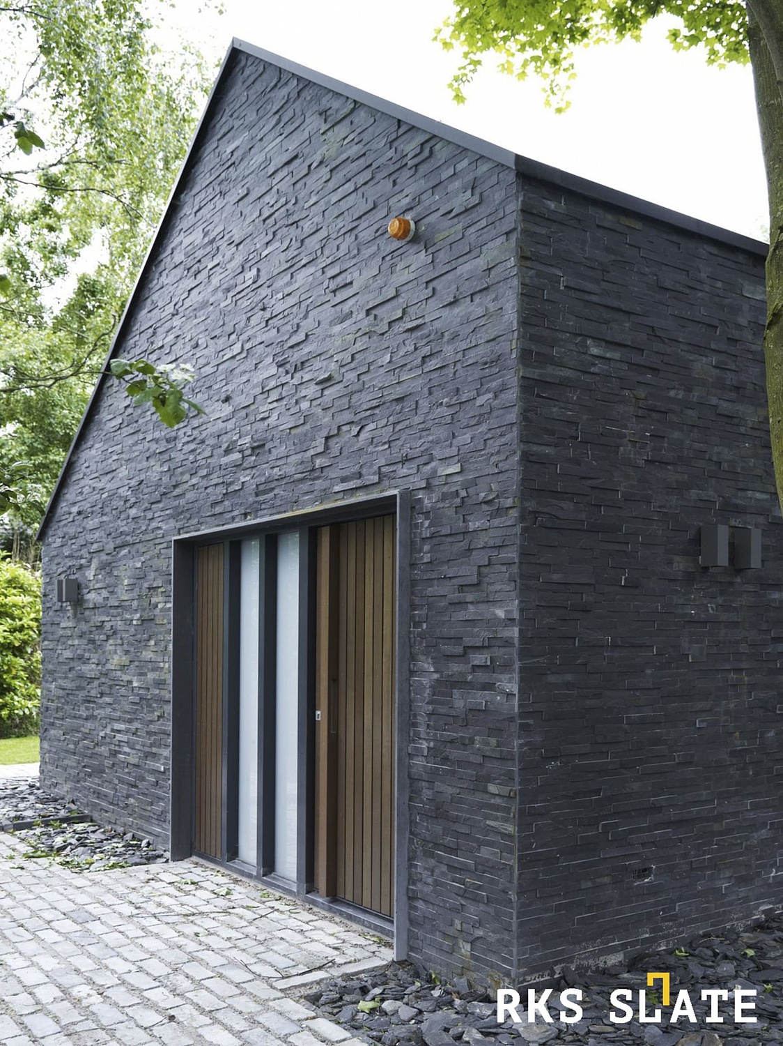 3D панели RKS SLATE Сланец Matt Black Slate Classic