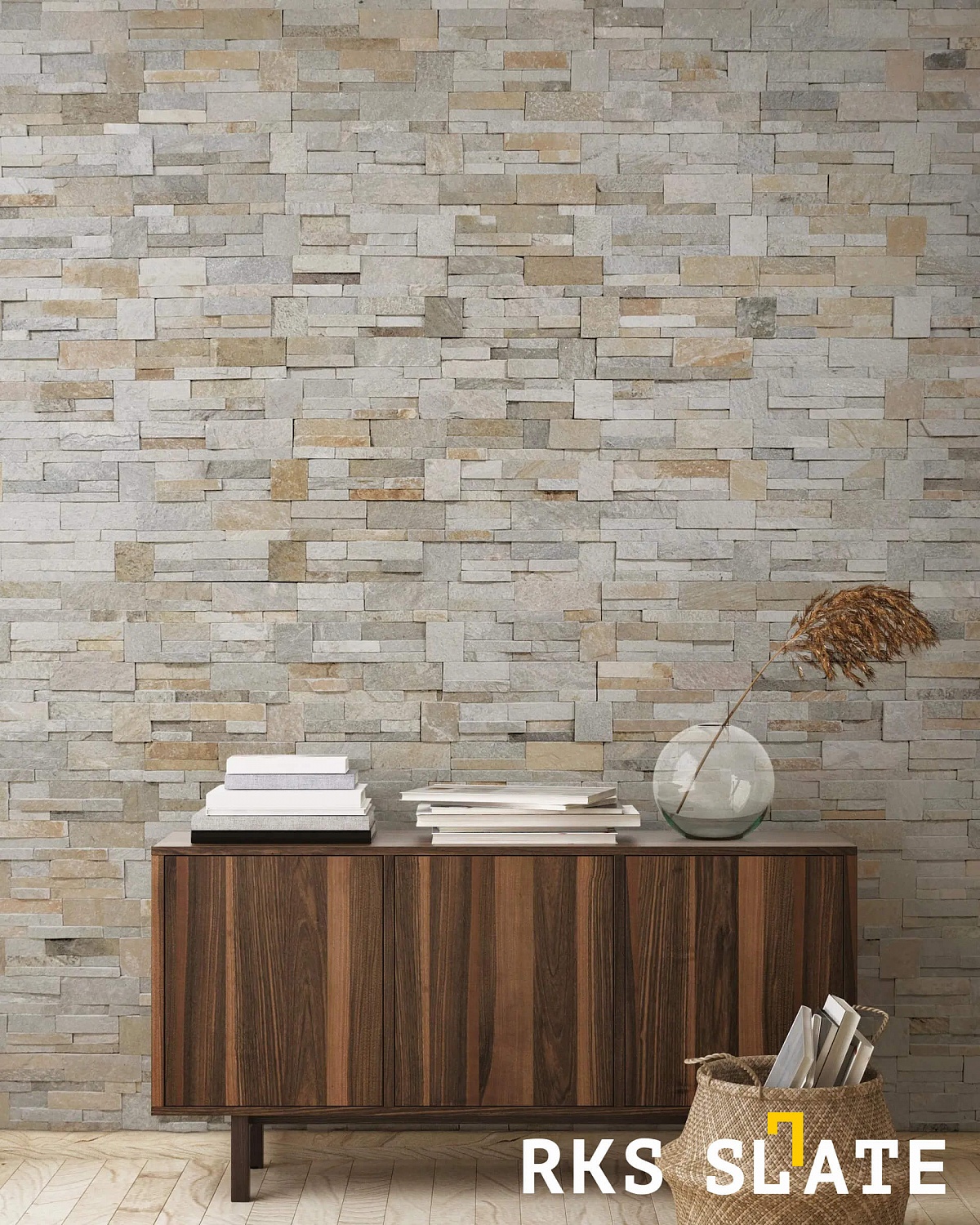 3D панели RKS SLATE Кварцит Beige Quartz Modern