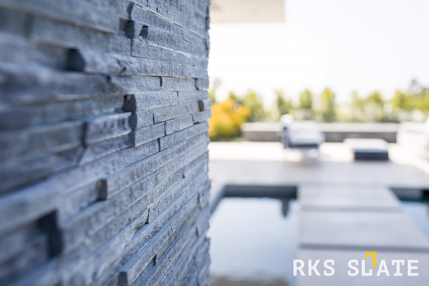 3D панели RKS SLATE Сланец Black Pencil