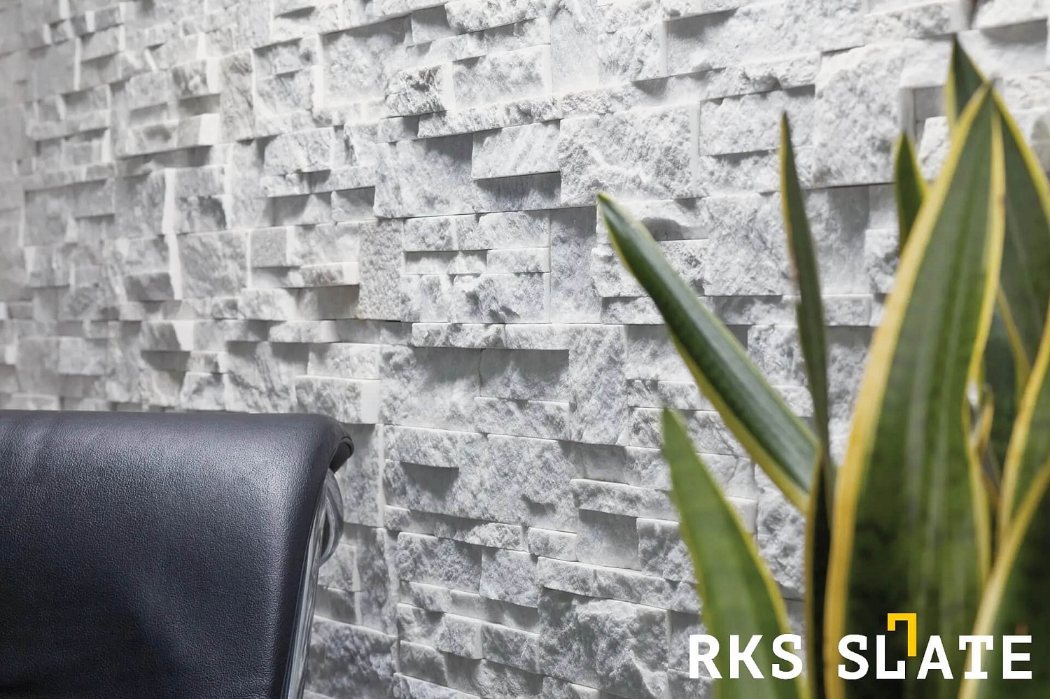 3D панели RKS SLATE Кварцит White Quartz Modern