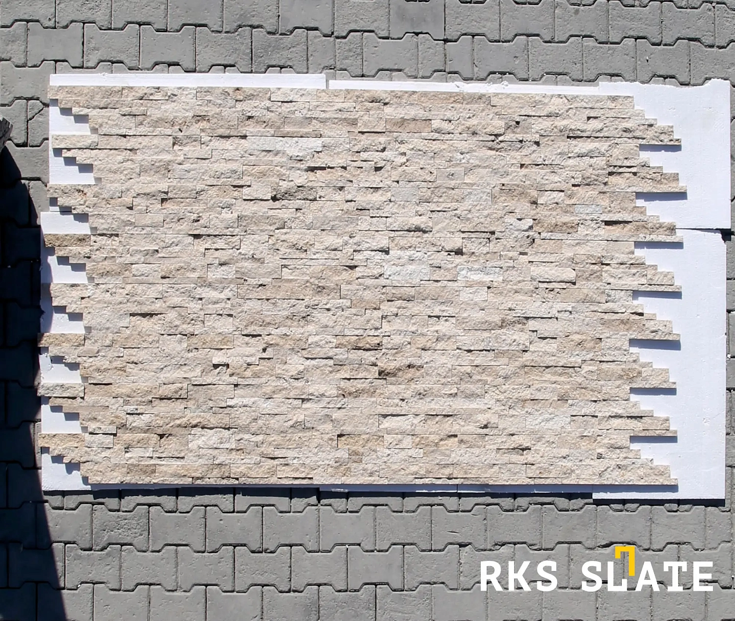 3D панели RKS SLATE Травертин Ivory Travertine
