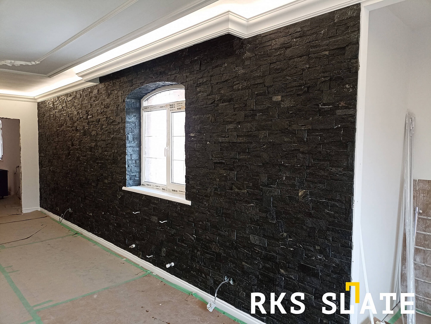 3D панели RKS SLATE Кварцит Black Quartz Modern