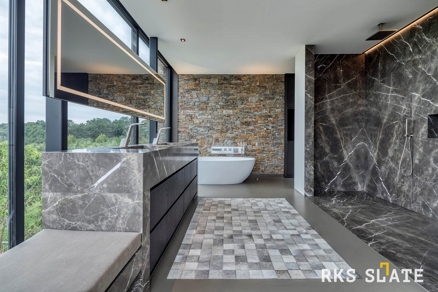 3D панели RKS SLATE Кварцит Multi Quartz Country
