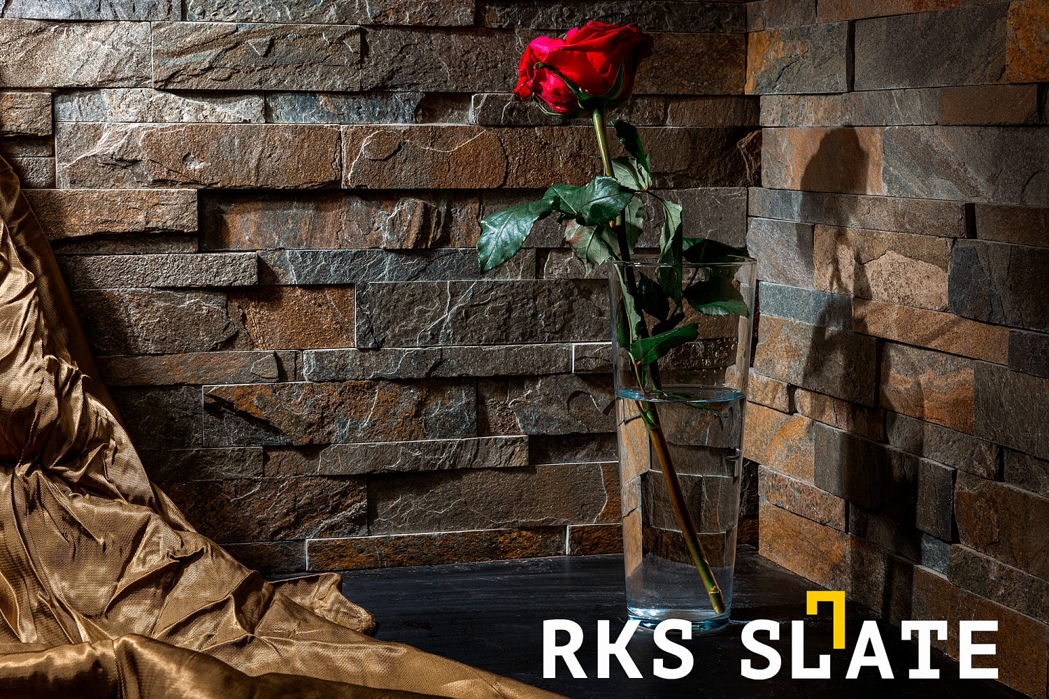3D панели RKS SLATE Кварцит Zeera Green Natural