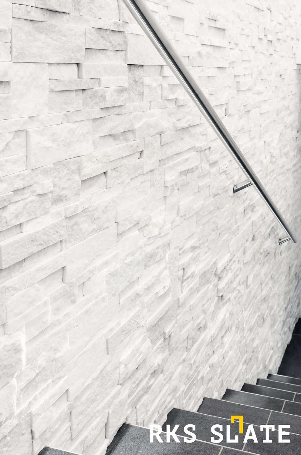 3D панели RKS SLATE Кварцит White Quartz Modern