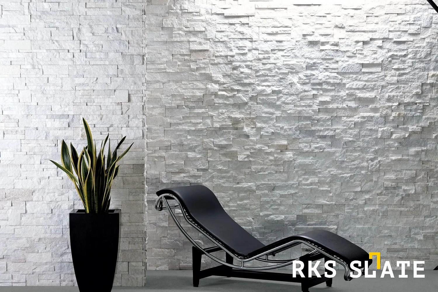 3D панели RKS SLATE Кварцит White Quartz Modern