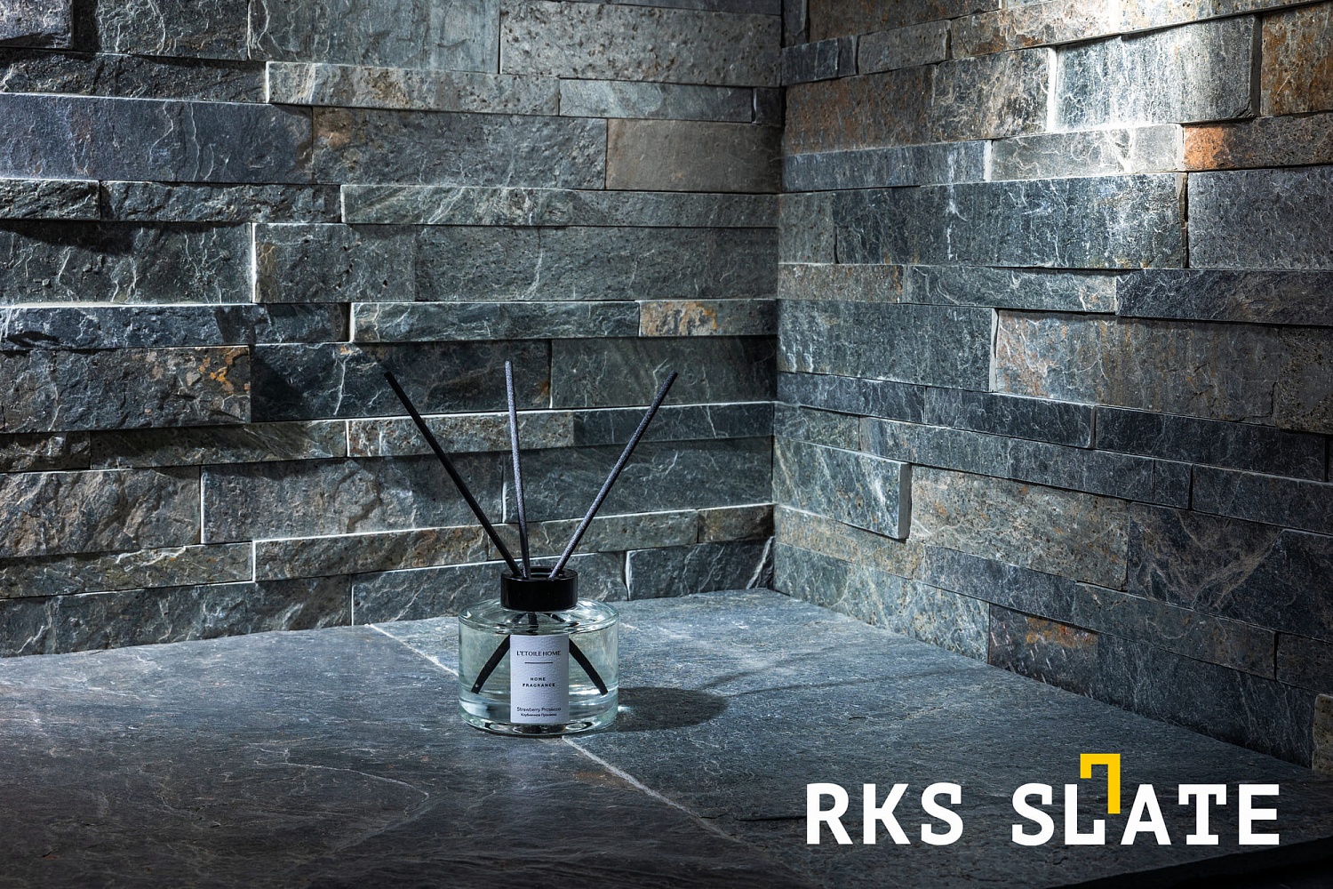 3D панели RKS SLATE Кварцит Ocean Green Natural