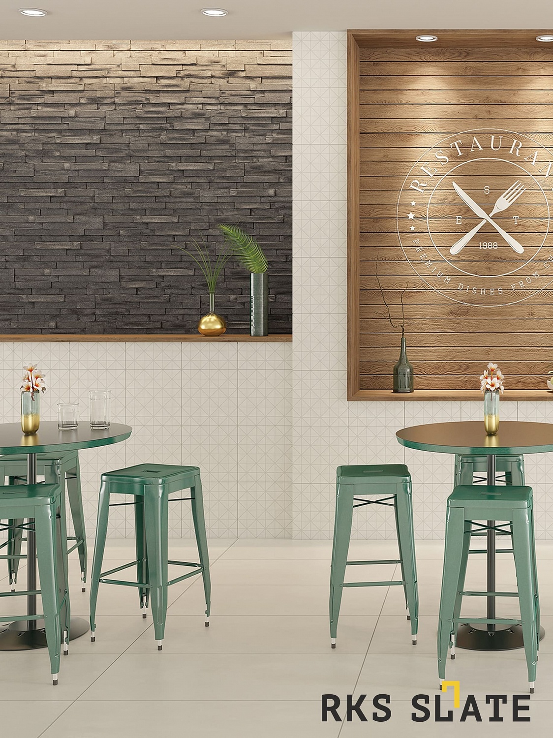 3D панели RKS SLATE Сланец Matt Black Slate Classic