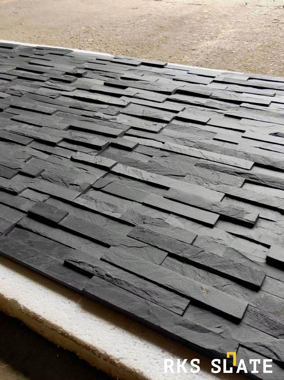 3D панели RKS SLATE Сланец Matt Black Slate Classic