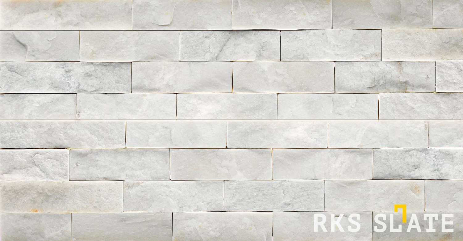 3D панели RKS SLATE Кварцит White Quartz Classic
