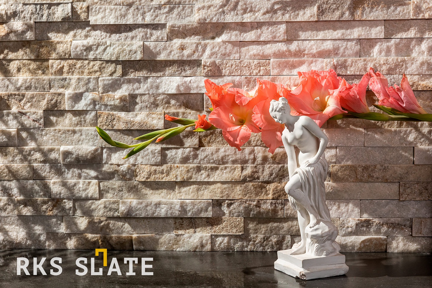 3D панели RKS SLATE Кварцит Beige Quartz Classic
