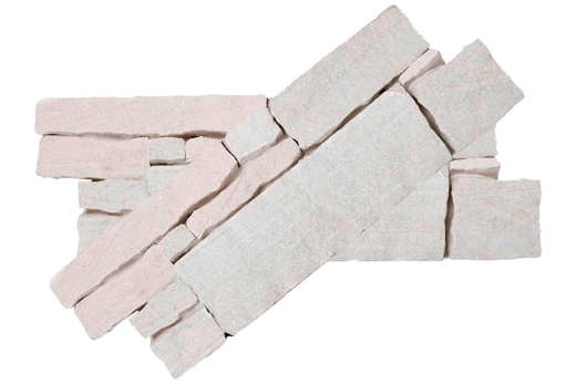 Декоративный камень песчаник RKS SLATE "Песчаник White Sandstone Country" для эксклюзивной отделки фасада