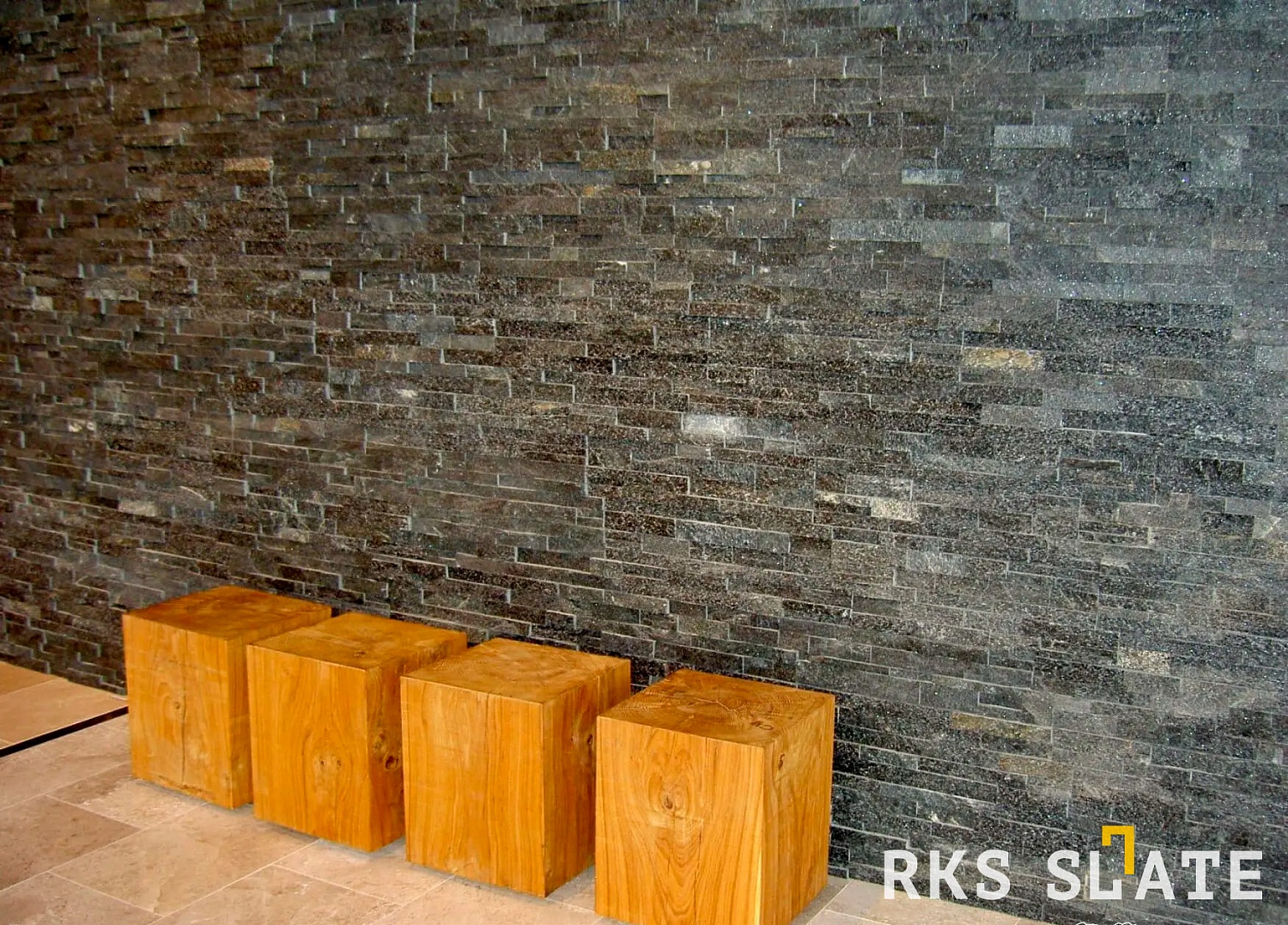 3D панели RKS SLATE Кварцит Black Quartz Classic