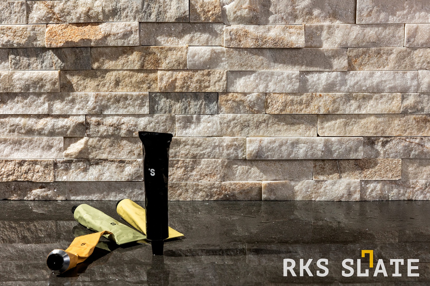 3D панели RKS SLATE Кварцит Beige Quartz Classic