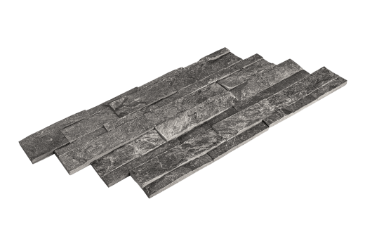 3D мозаика из камня RKS SLATE Кварцит Monsoon Black Rockface