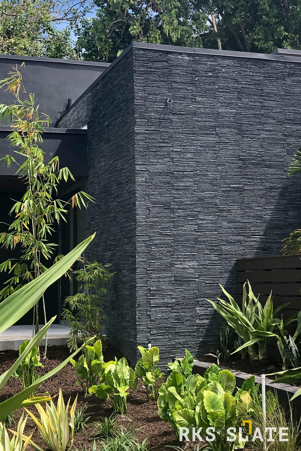 3D панели Кварцит Black Quartz Pencil