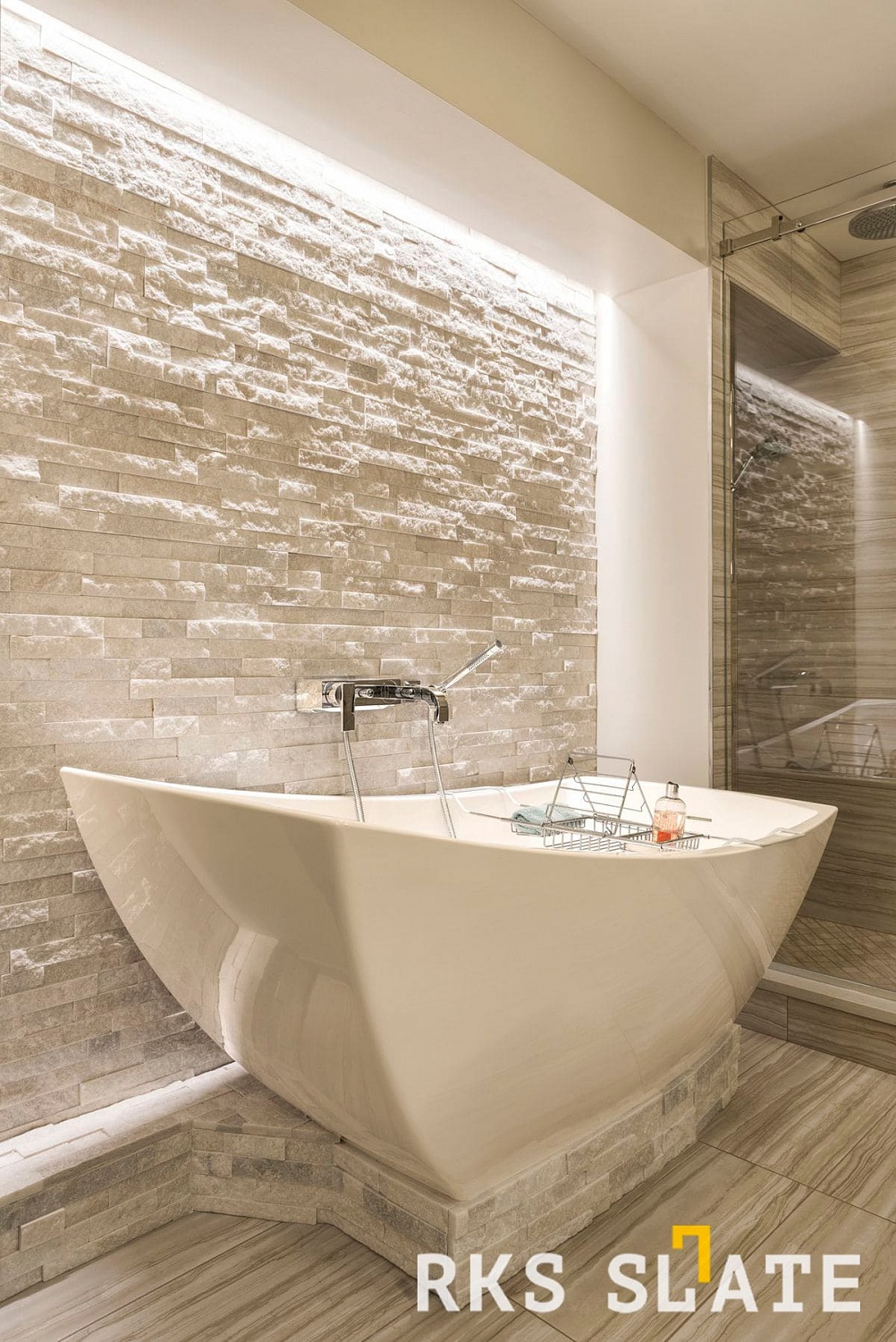 3D панели RKS SLATE Кварцит White Quartz Classic