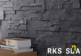 3D панели RKS SLATE Сланец Matt Black Slate Modern