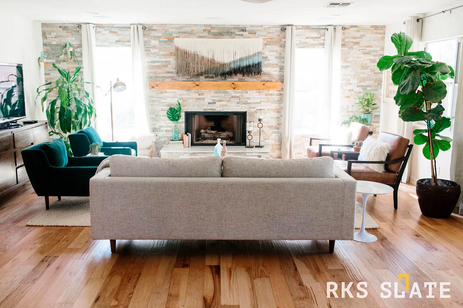 3D панели RKS SLATE Сланец Beige Slate Classic