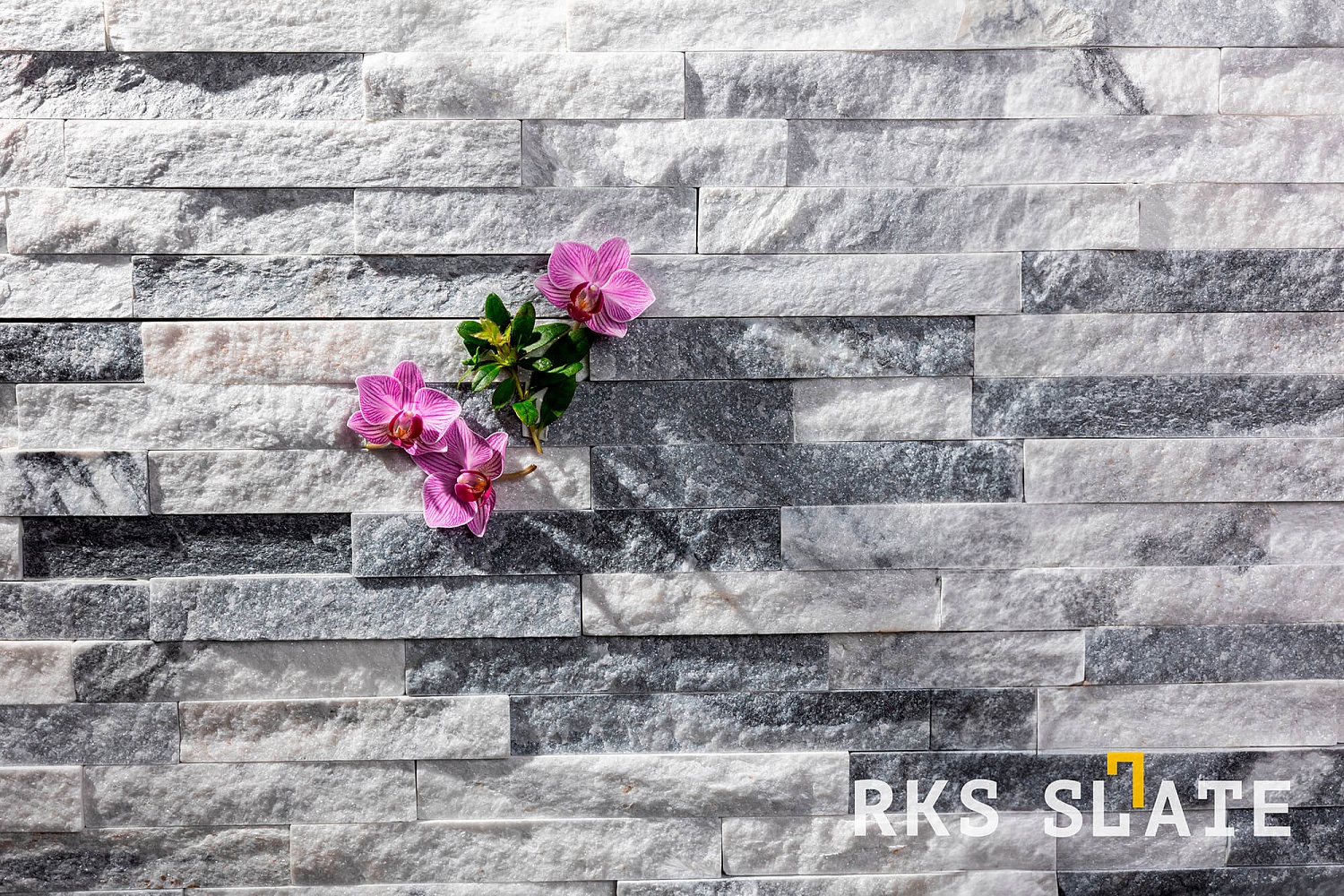 3D панели RKS SLATE Мрамор Cloudy Grey Classic