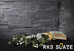 3D панели RKS SLATE Сланец Matt Black Slate Modern