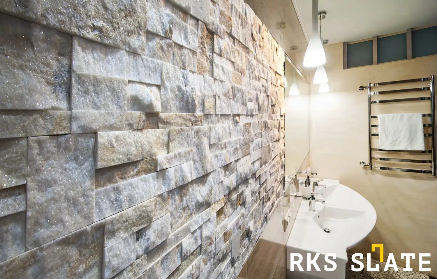 3D панели RKS SLATE Кварцит Beige Quartz Modern