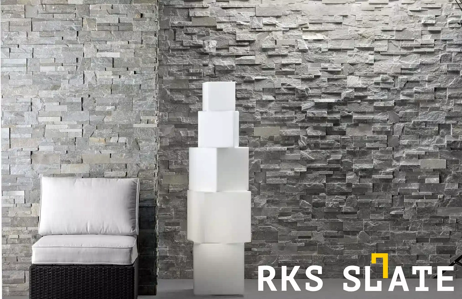 3D панели RKS SLATE Сланец Grey Slate Modern
