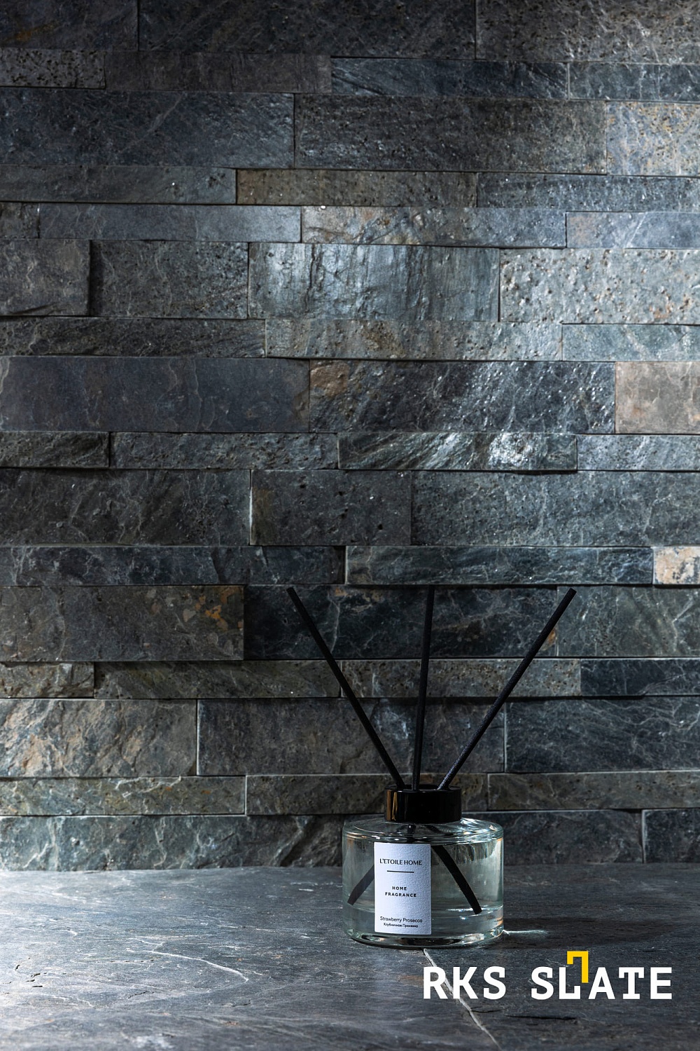 3D панели RKS SLATE Кварцит Ocean Green Natural