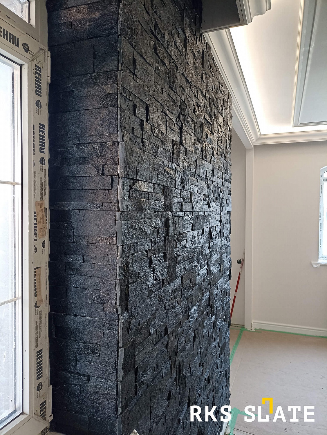 3D панели RKS SLATE Кварцит Black Quartz Modern