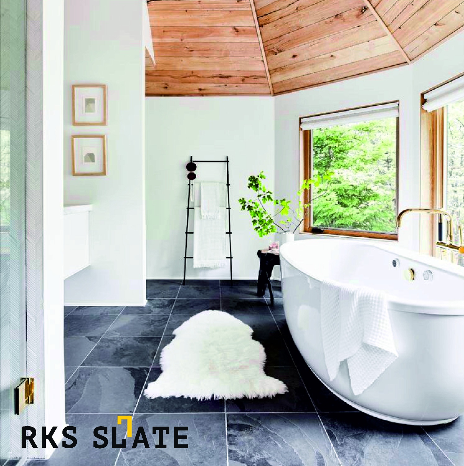 Сланец RKS SLATE Brazil Black Natural