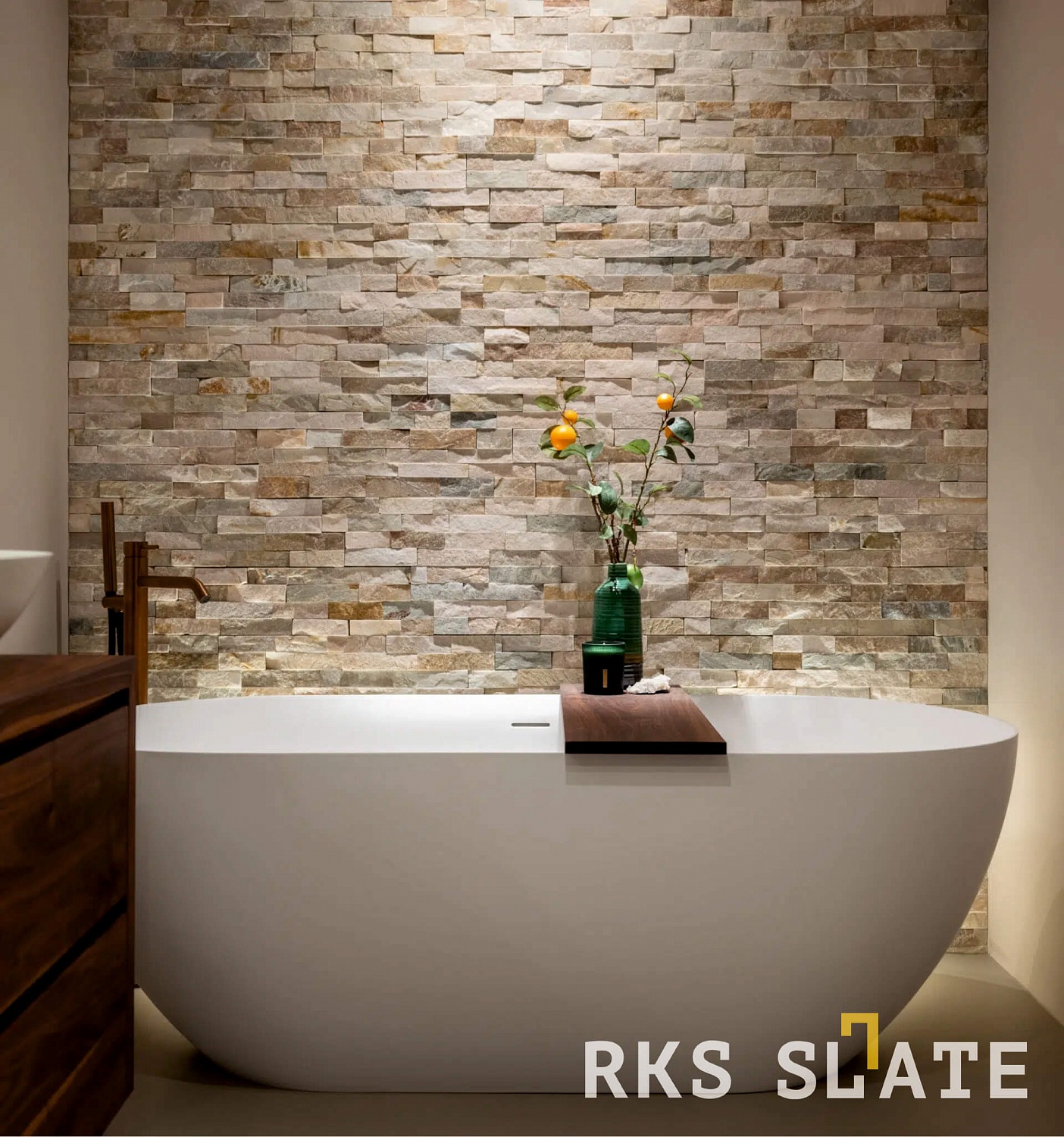 3D панели RKS SLATE Сланец Beige Slate Classic