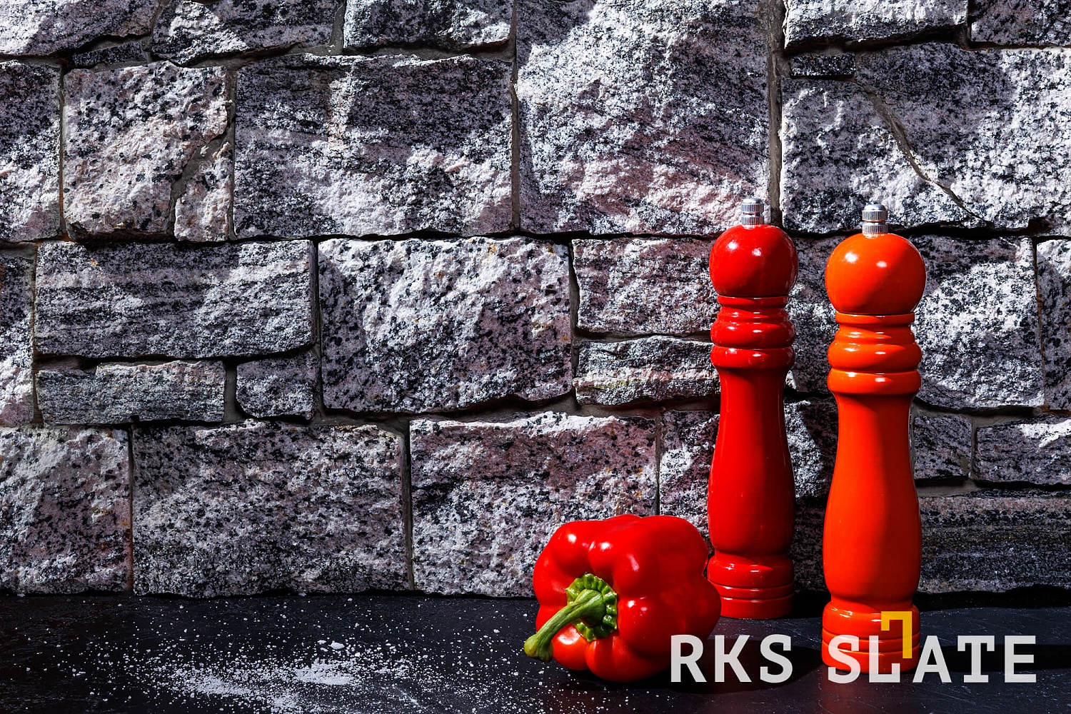 3D панели RKS SLATE Гранит Sesame Grey Country