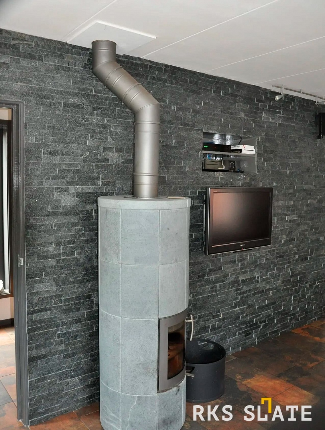 3D панели RKS SLATE Кварцит Black Quartz Classic