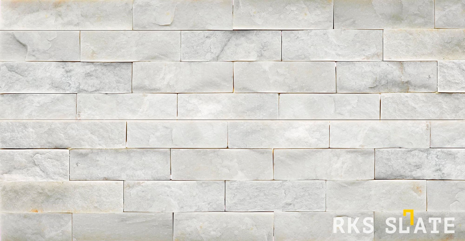3D панели RKS SLATE Кварцит White Quartz Classic