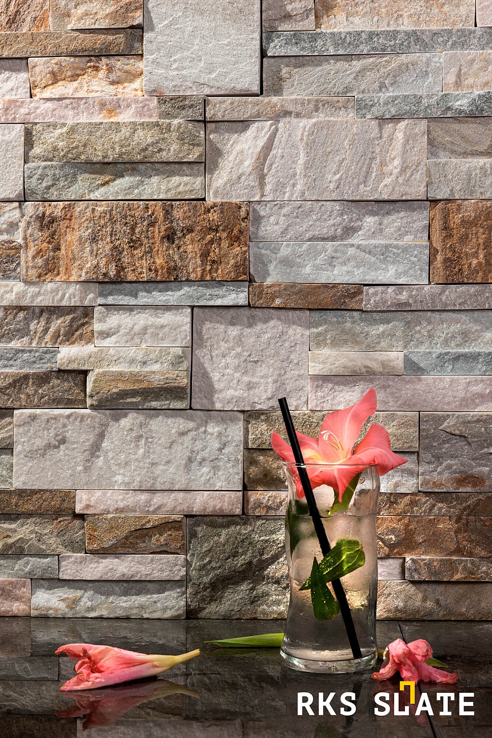 3D панели RKS SLATE Сланец Beige Slate Modern