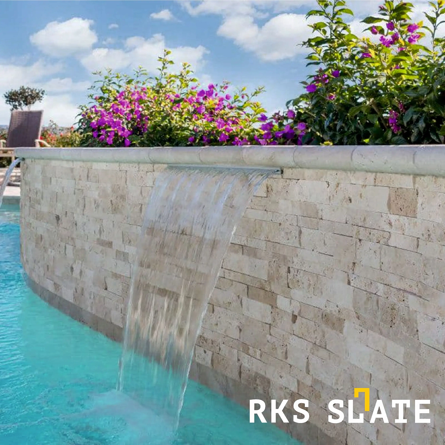 3D панели RKS SLATE Травертин Ivory Travertine