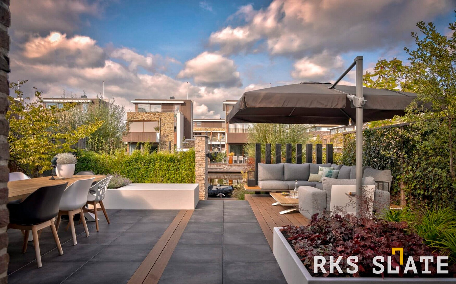 3D панели RKS SLATE Кварцит Sesame Yellow Country