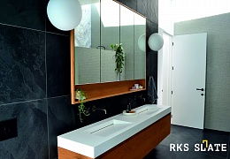 Сланец RKS SLATE Brazil Black Natural 600x300 мм
