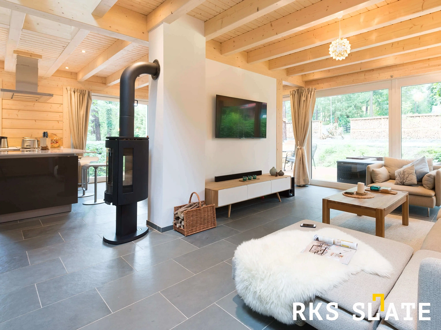Сланец RKS SLATE Brazil Grey Natural