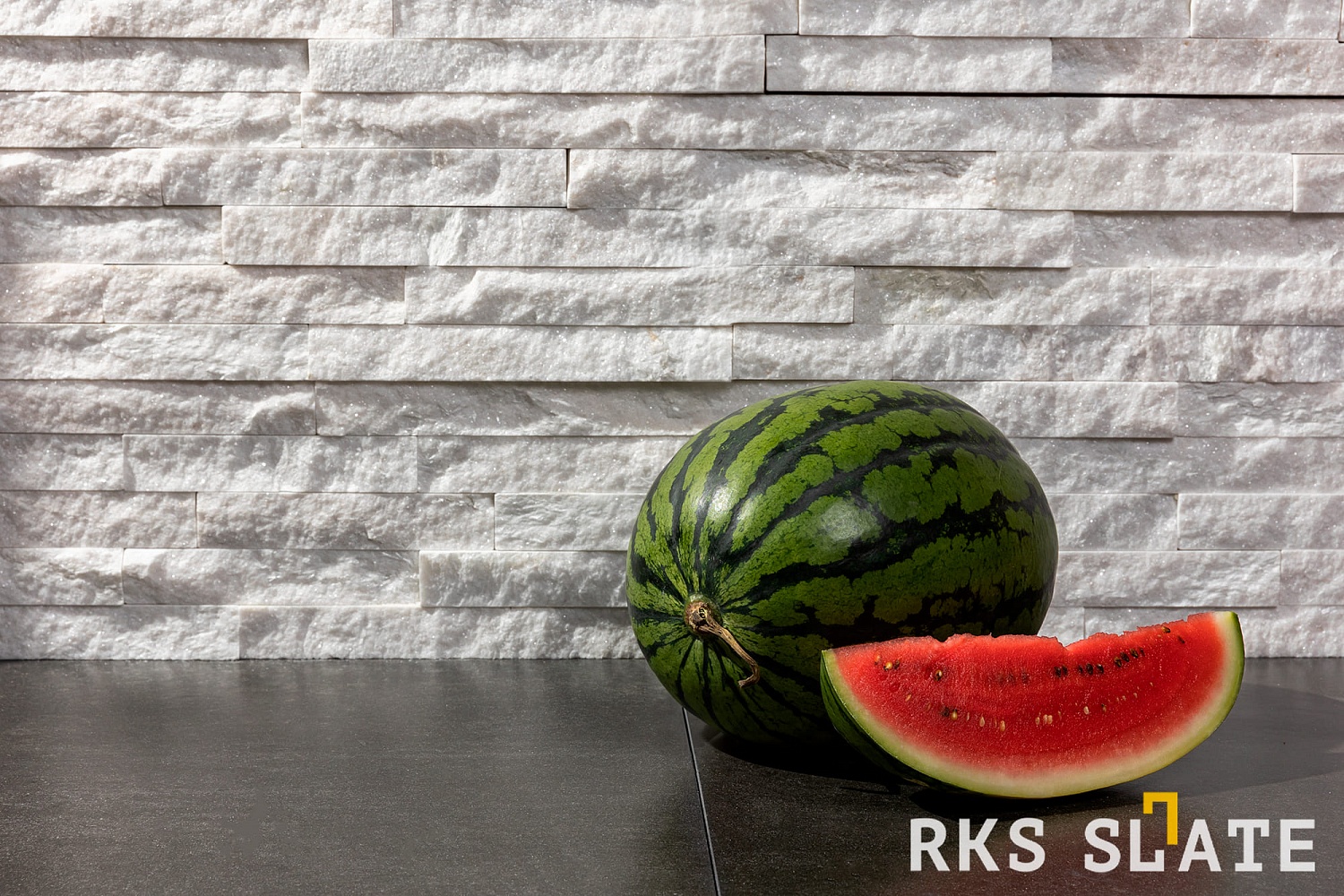 3D панели RKS SLATE Кварцит White Quartz Classic