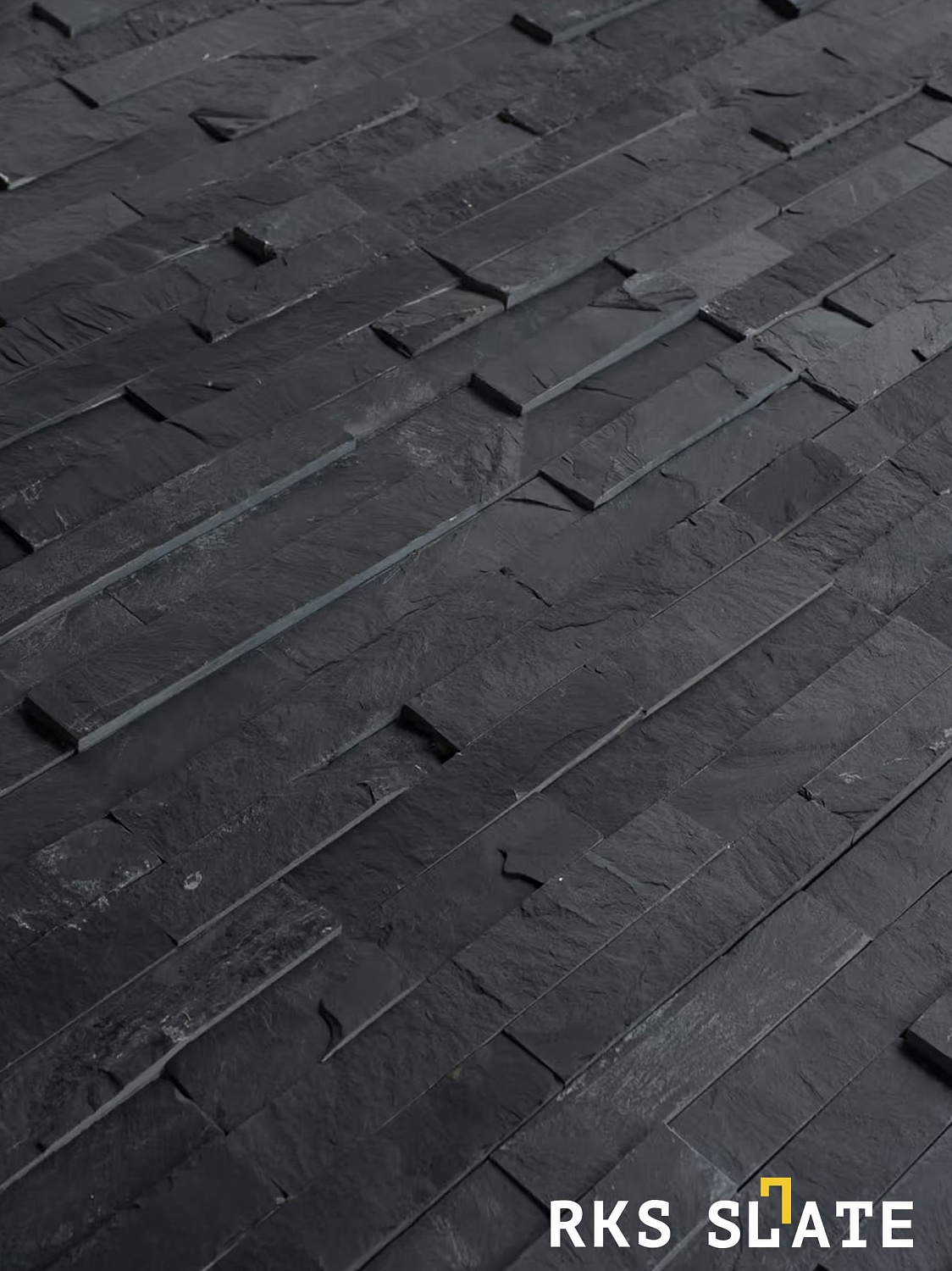 3D панели RKS SLATE Сланец Matt Black Slate Classic