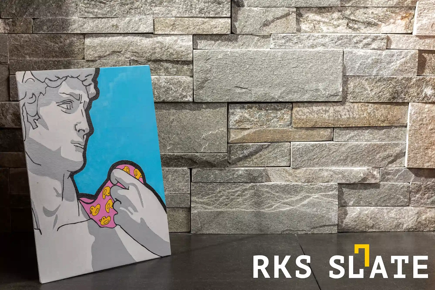 3D панели RKS SLATE Сланец Grey Slate Modern