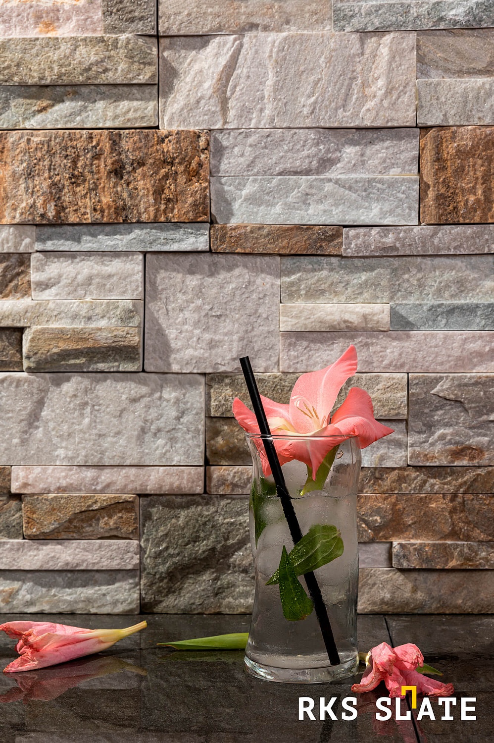 3D панели RKS SLATE Сланец Beige Slate Modern