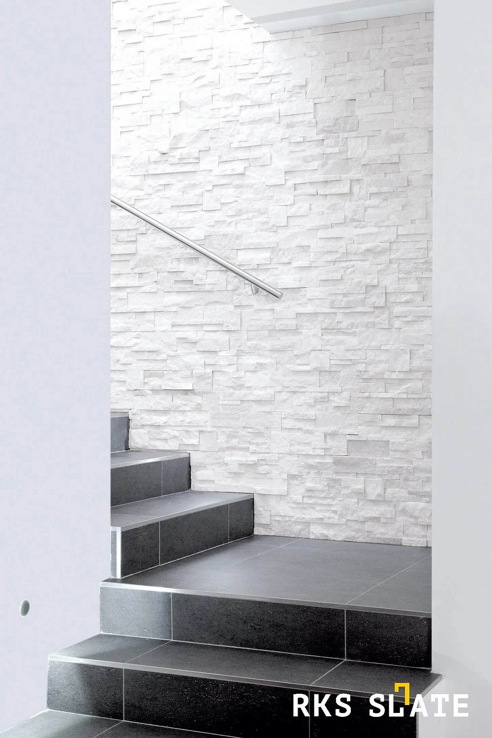 3D панели RKS SLATE Кварцит White Quartz Modern