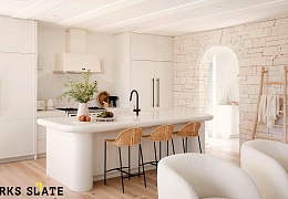 3D панели RKS SLATE Песчаник White Sandstone Country