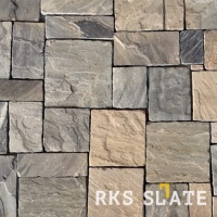 Облицовочный камень RKS SLATE Sagar Multi Sandstone Castle