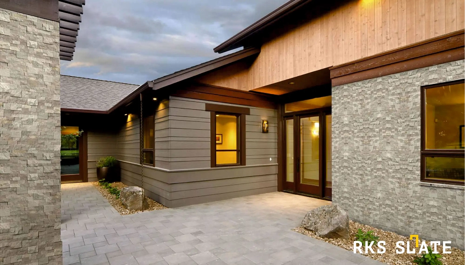 3D панели RKS SLATE Травертин Ivory Travertine