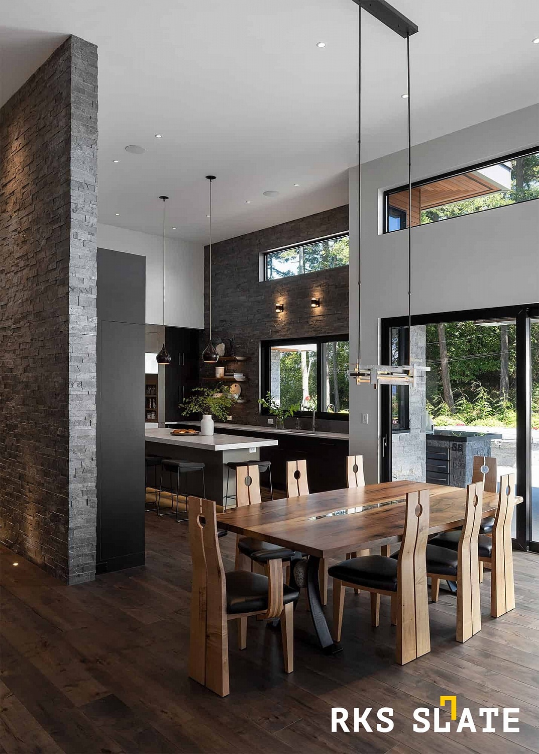3D панели RKS SLATE Кварцит Silver Grey Natural